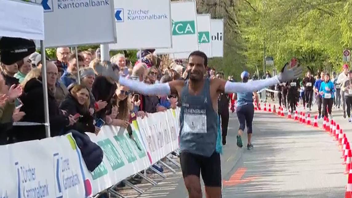Tadesse Abraham gewinnt Zürich Marathon 2022