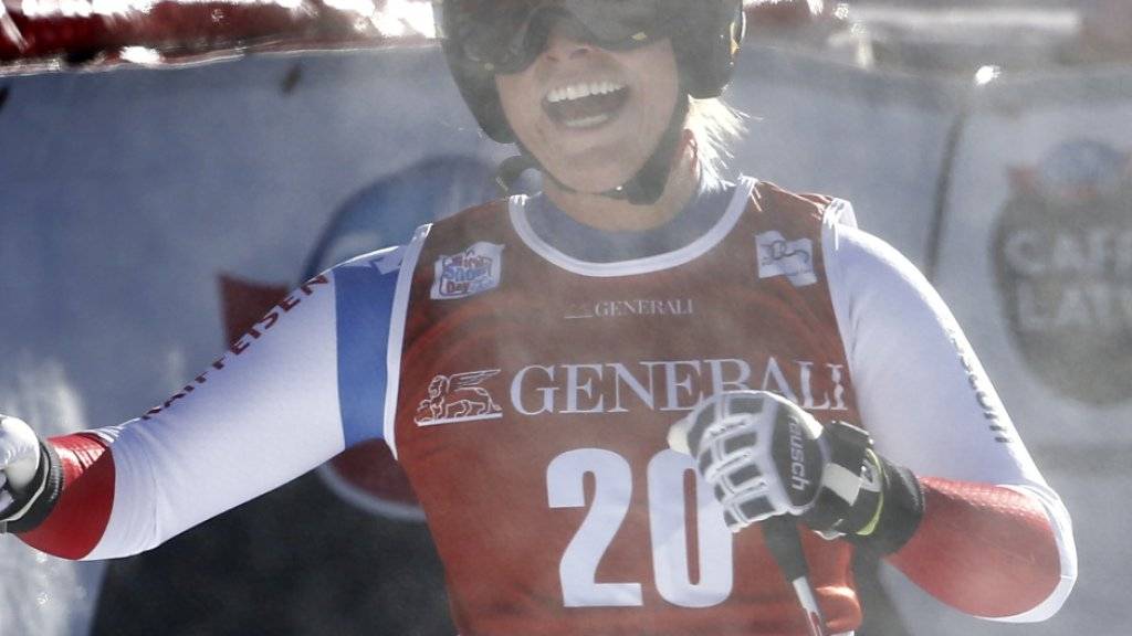 Lara Gut strahlt schon wieder: Zweiter Weltcup-Sieg innert zwei Tagen