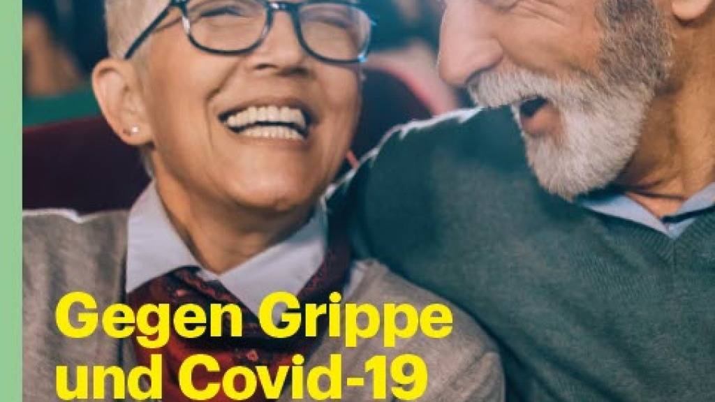 Die BAG-Impfkampagne gegen Covid-10 und Grippe richtet sich an Personen über 65 und solche mit Vorerkrankungen.