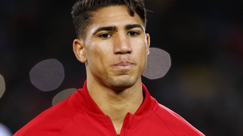 Verteidigt neu für Borussia Dortmund: Marokkos WM-Teilnehmer Achraf Hakimi