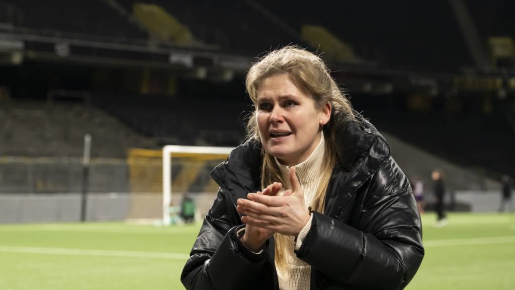 Trainerin Imke Wübbenhorst qualifizierte sich mit YB für die Playoff-Halbfinals