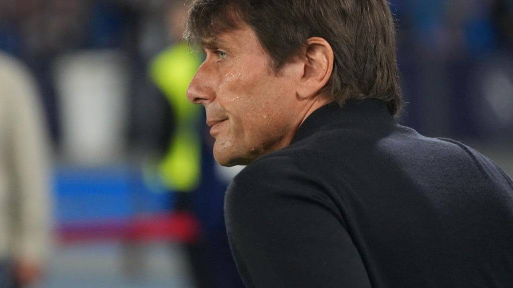 Napolis Trainer Antonio Conte konnte mit seinem Team nicht zufrieden sein