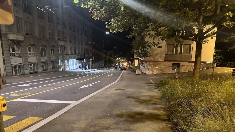 E-Scooter Unfall_Teufener Strasse St.Gallen