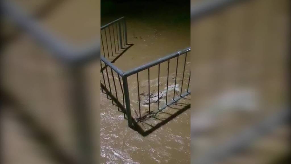 Regennacht: Dotnacht und Hugelshofen werden überschwemmt