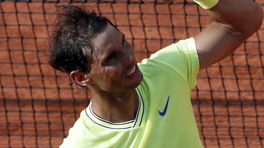Rafael Nadal wurde im Achtelfinal kaum gefordert