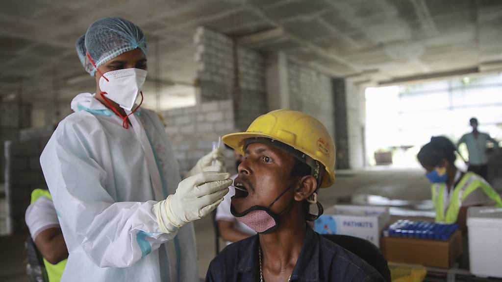 Die Delta-Variante des Coronavirus war zunächst in Indien entdeckt worden. Foto: Uncredited/AP/dpa