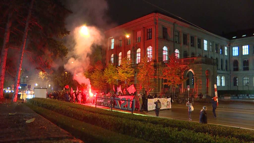 Hörsaal-Besetzung und Demo an Uni Zürich