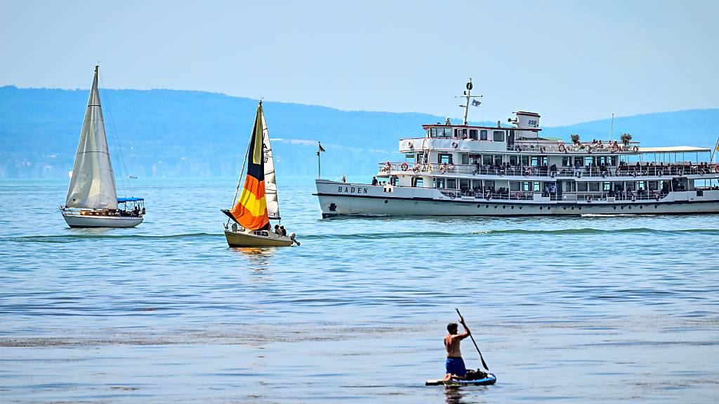 Der Bodensee wird  gemäss einer Auswertung des Seeforschungsinstituts Langenargen
immer wärmer. (Archivbild)