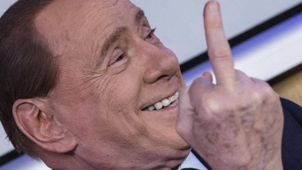 Da ging's ihm noch besser: Silvio Berlusconi im Januar in Rom.