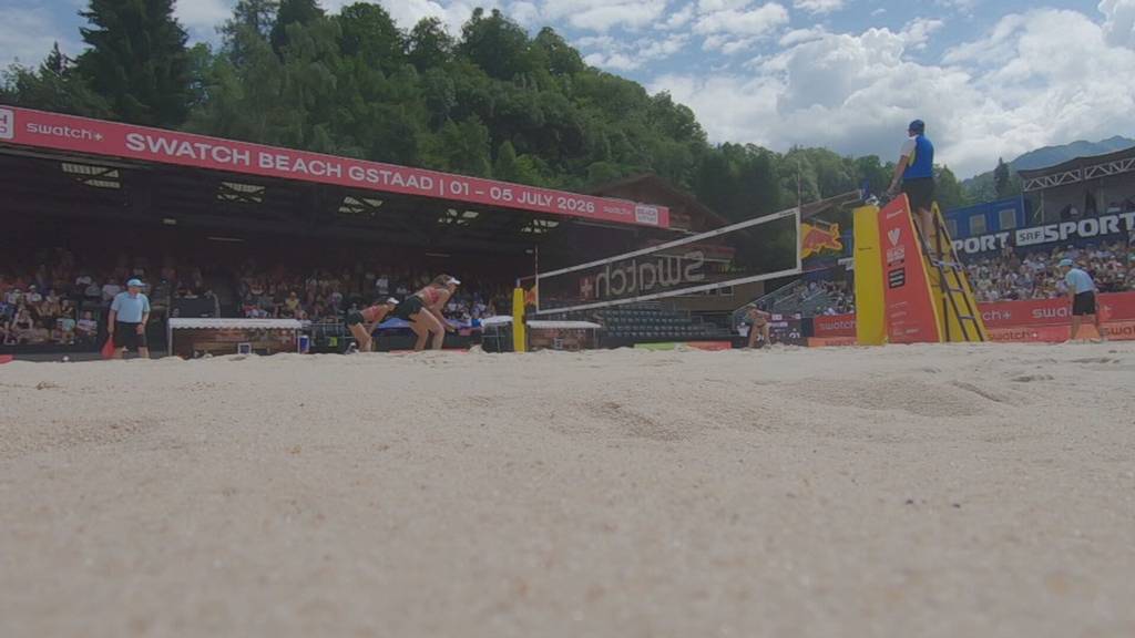 Premiere für Berner Beachvolley-Duo in Gstaad
