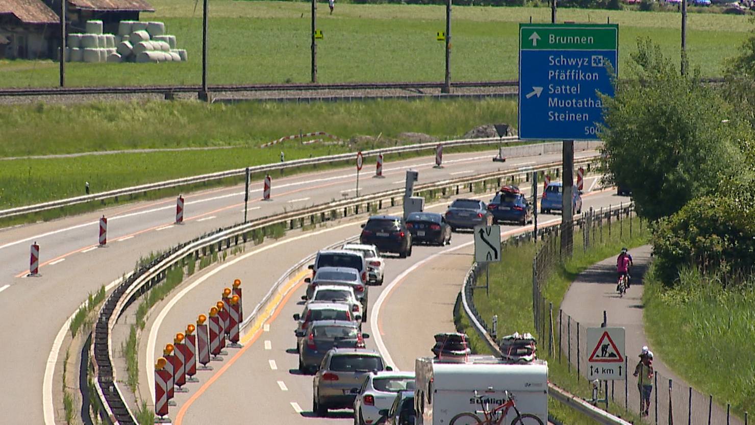 Freie Fahrt in den Süden, viel Verkehr im Norden erstes