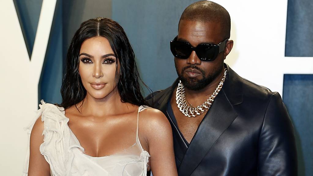 US-Rapper Kanye West hatte unter der Dusche eine Erleuchtung: Er will Präsident werden. Seine Frau Kim Kardashian-West sei seine wichtigste Beraterin. (Foto: Ringo Chiu/EPA/KEYSTONE-SDA)