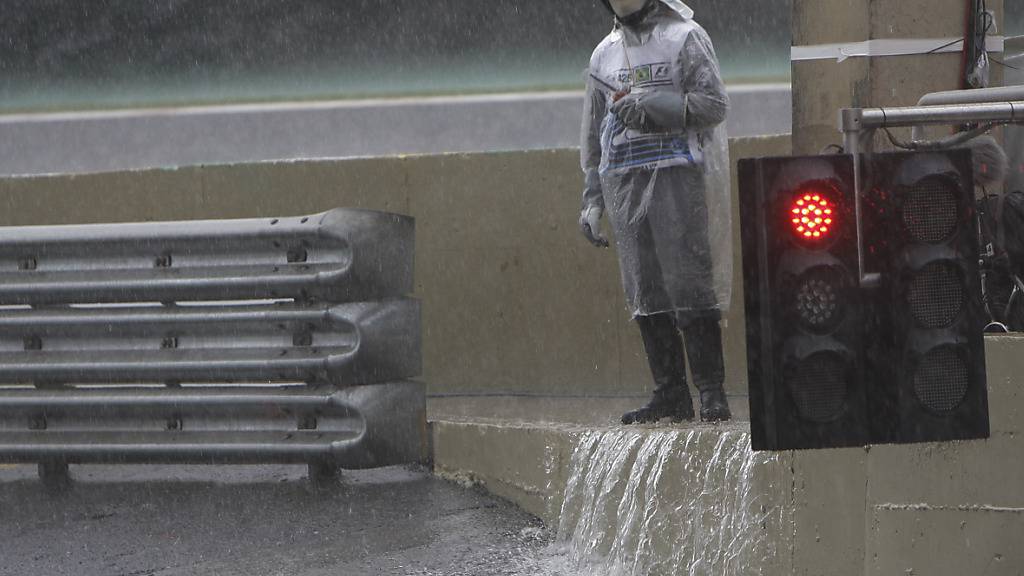 Der Regen war für ein Qualifying zu stark