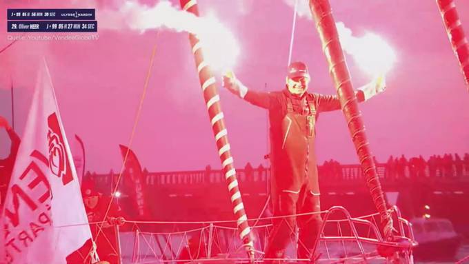 Historischer Moment: Rapperswiler Oliver Heer segelte als erster Deutschschweizer um die Welt