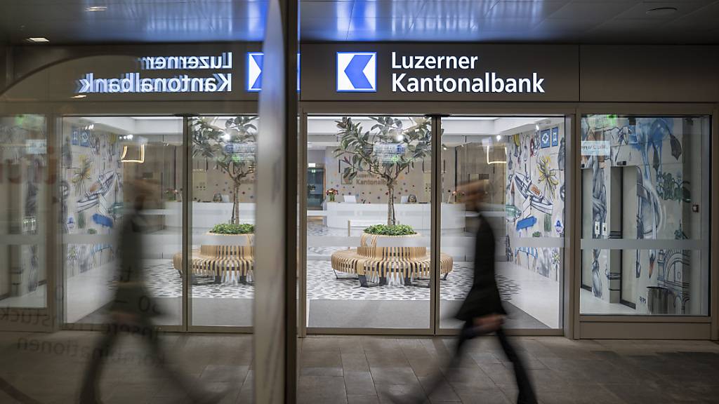 Die Luzerner Kantonalbank präsentierte ihre Ergebnisse des ersten Quartals 2024. (Archivbild)