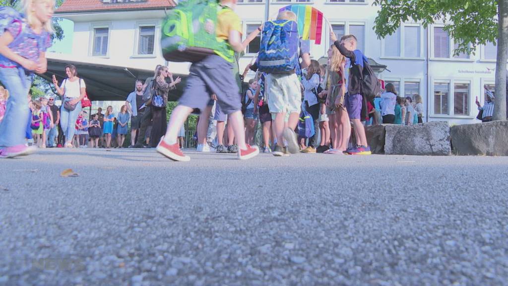 Zum Schulstart zu Besuch in Münsingen