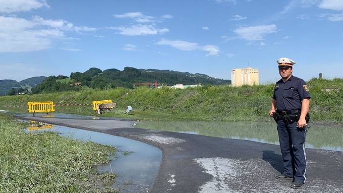 Nach Hochwasser: Lebensgefahr in Lustenau