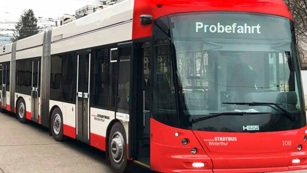 Winterthurer Stadtbusse müssen im Freien abgestellt werden