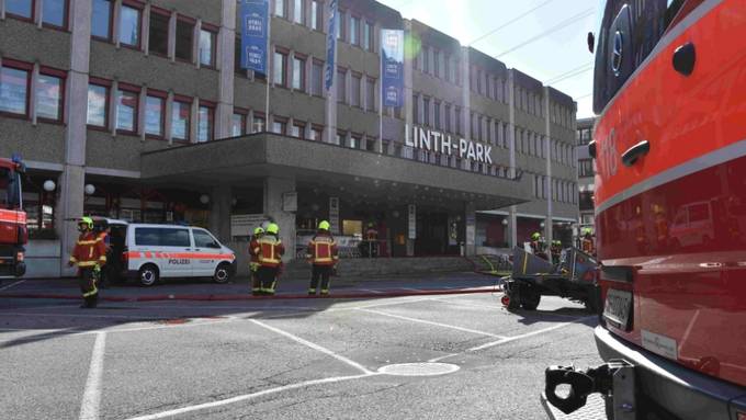 Brand in Einkaufszentrum – Niemand verletzt