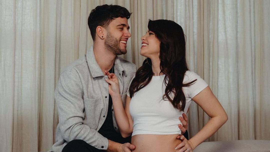 Luca und Christina Hänni haben zum ersten Mal das Geschlecht ihres Kindes erwartet. (Archivbild)