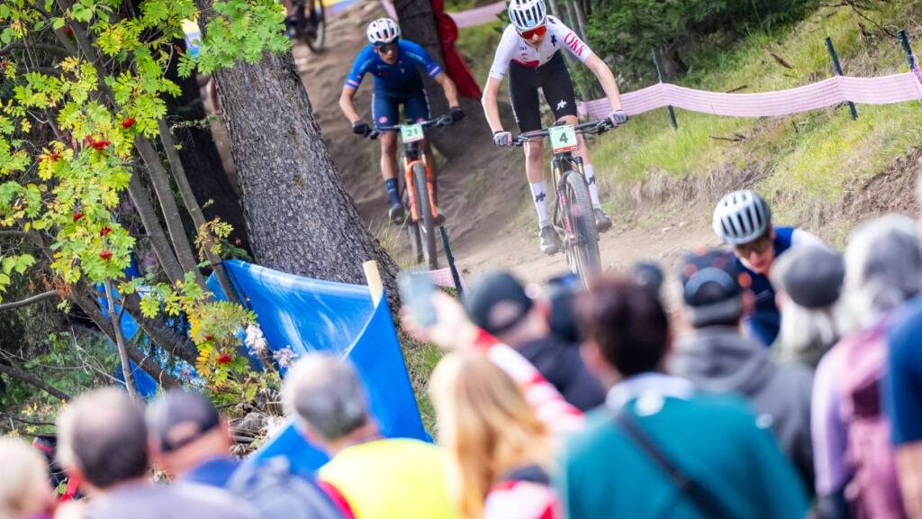 Die Mountainbike-WM im Wallis hat insgesamt 110'000 Fans angelockt