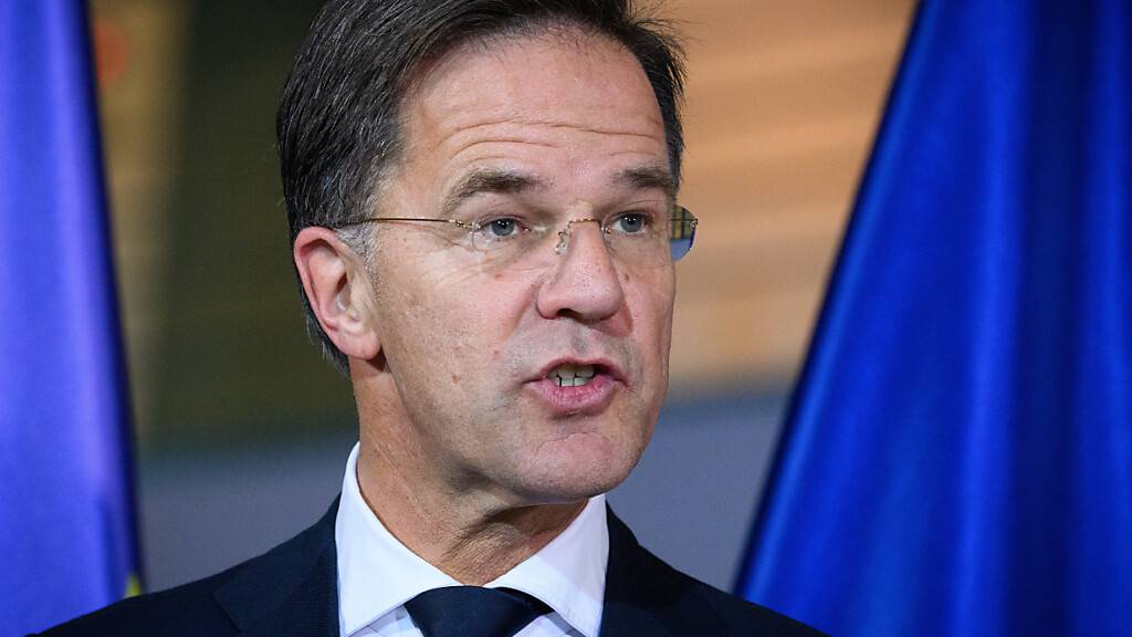 Mark Rutte, Nato-Generalsekretär, äußert sich bei einer Pressekonferenz. Foto: Bernd von Jutrczenka/dpa