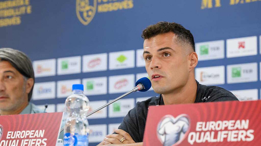 Granit Xhaka und Murat Yakin blicken dem Duell gegen Kosovo entgegen