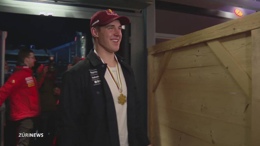 Grosse Party nach Schweizer Medaillenregen bei der Ski-WM in Saalbach