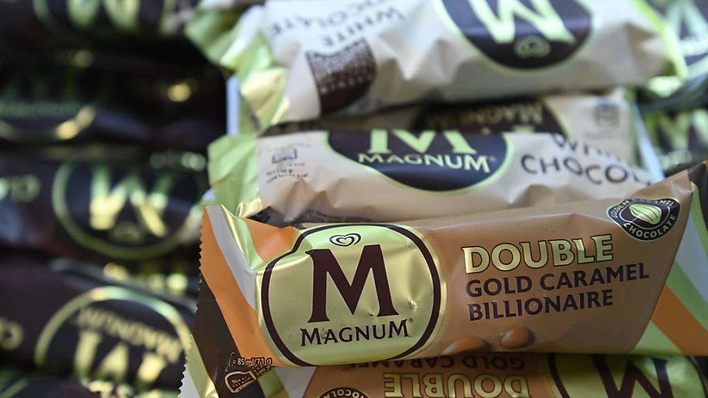 Der Unilever-Konzern beschert mit seinen Produkten wie Magnum-Glacé oder Dove -Seifen auch den Aktionären schöne Gewinne. (Archivbild)