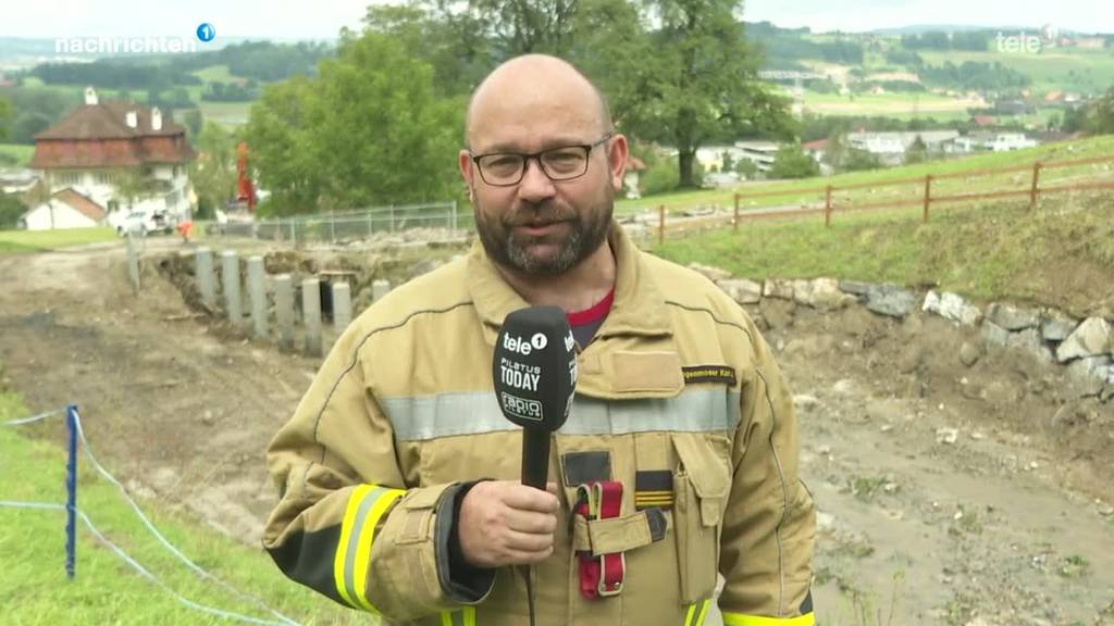 Feuerwehrkommandant ordnet das Gewitter ein