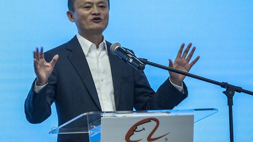 Der Chef und Gründer von Alibaba, Jack Ma, gibt seine Aufgaben bei dem Konzern ab und will sich anderen Tätigkeiten widmen. (Archivbild)
