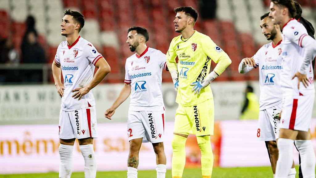 Ratlose Gesichter: Der FC Sion ist auf den viertletzten Platz abgerutscht