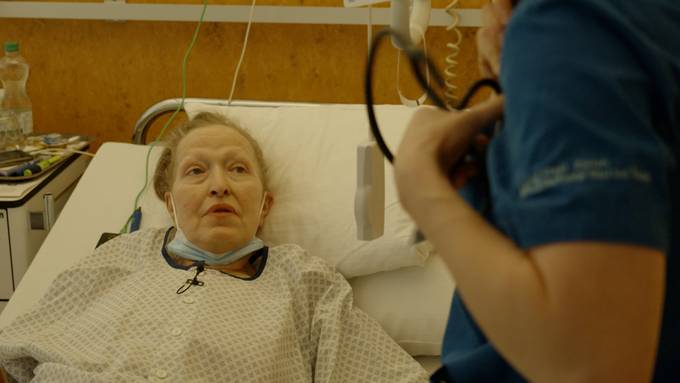 Mit Grippe in Spital