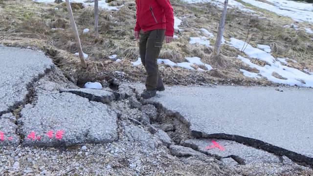 Gemeinde Plaffeien rutscht weiter in Richtung Tal