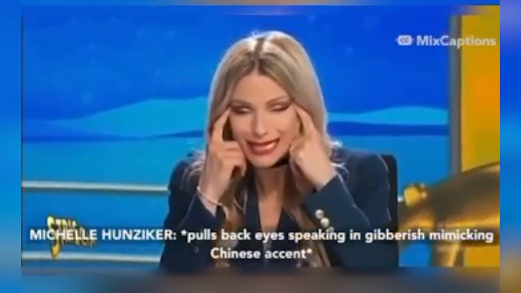 Michelle Hunziker macht Asiaten-Witz und erntet Shitstorm