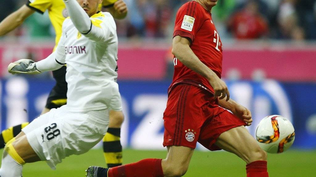 Roman Bürki sah gegen Bayern München und Lewandowski nicht immer gut aus