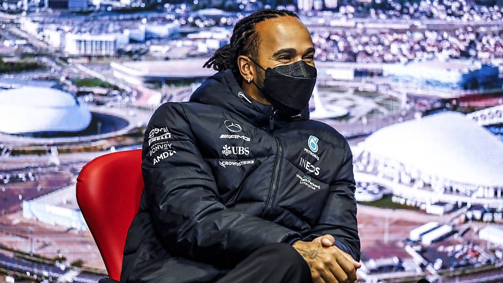 Lewis Hamilton thront über Sotschi - er hat in Russland schon vier Siege gefeiert