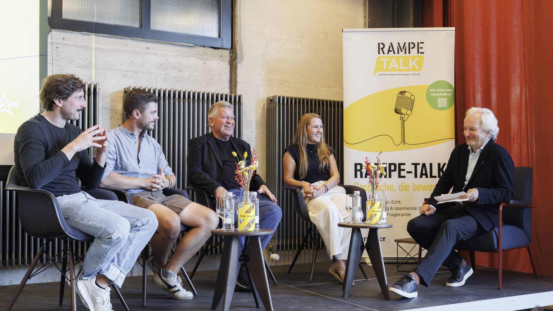 Rampe-Talk Wein