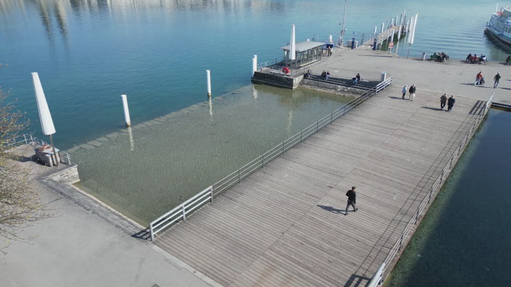 Bühne im Wasser am Luzern Live