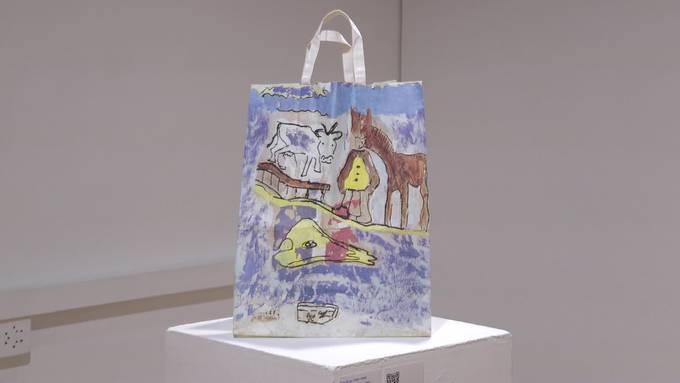 Kunst: Ausstellung von Hans Krüsi in St.Gallen