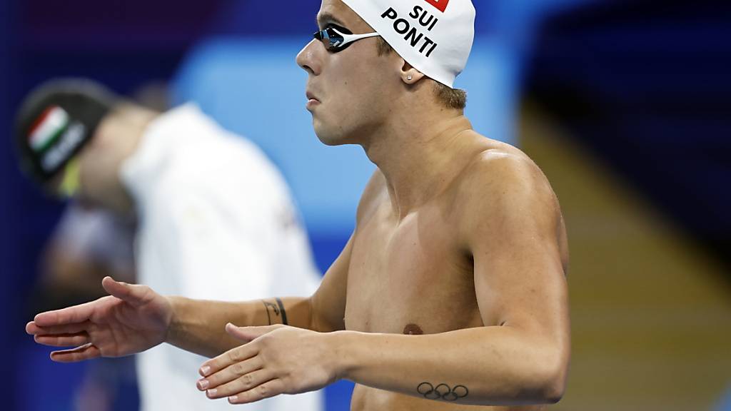 Noè Ponti hätte womöglich nachträglich über 100 m Delfin Bronze gewonnen