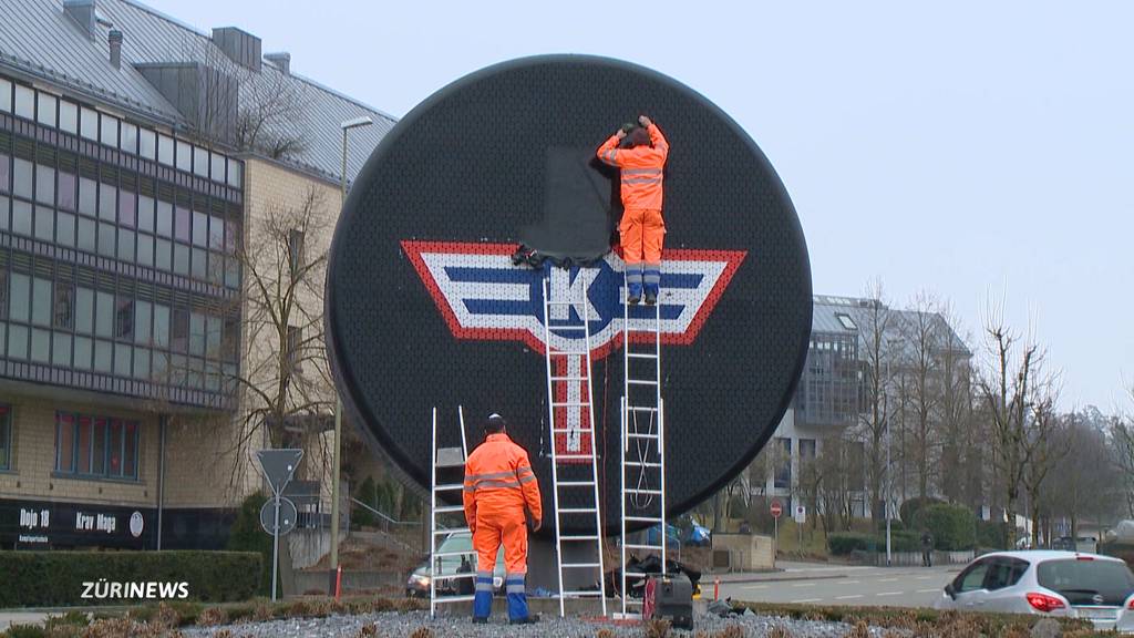 Kloten: Der Puck-Kreisel darf vorerst bleiben