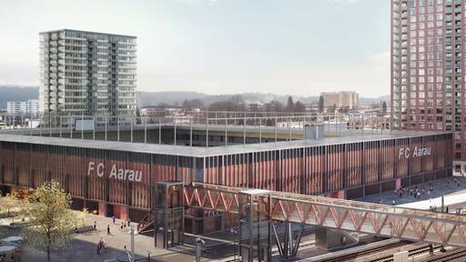 3. Runde: Gestaltungsplan für Aarauer Fussballstadion liegt nochmals auf