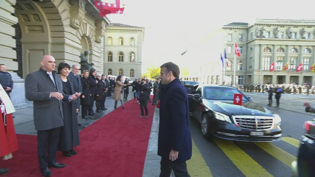 Macron zu Besuch in Bern