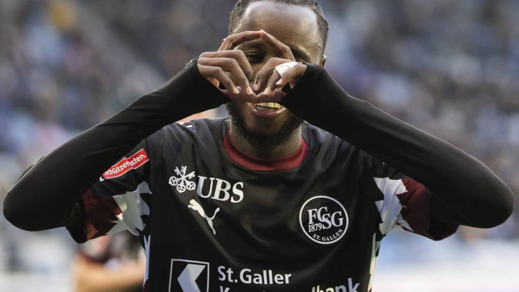 Aliou Baldé sicherte dem FC St. Gallen das Remis in Lausanne