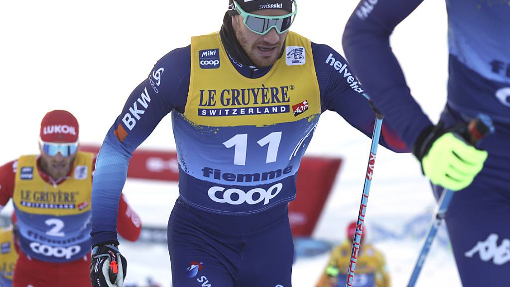Nicht weit von den Besten entfernt: Dario Cologna belegte im einzigen Skiathlon vor der WM den 7. Platz