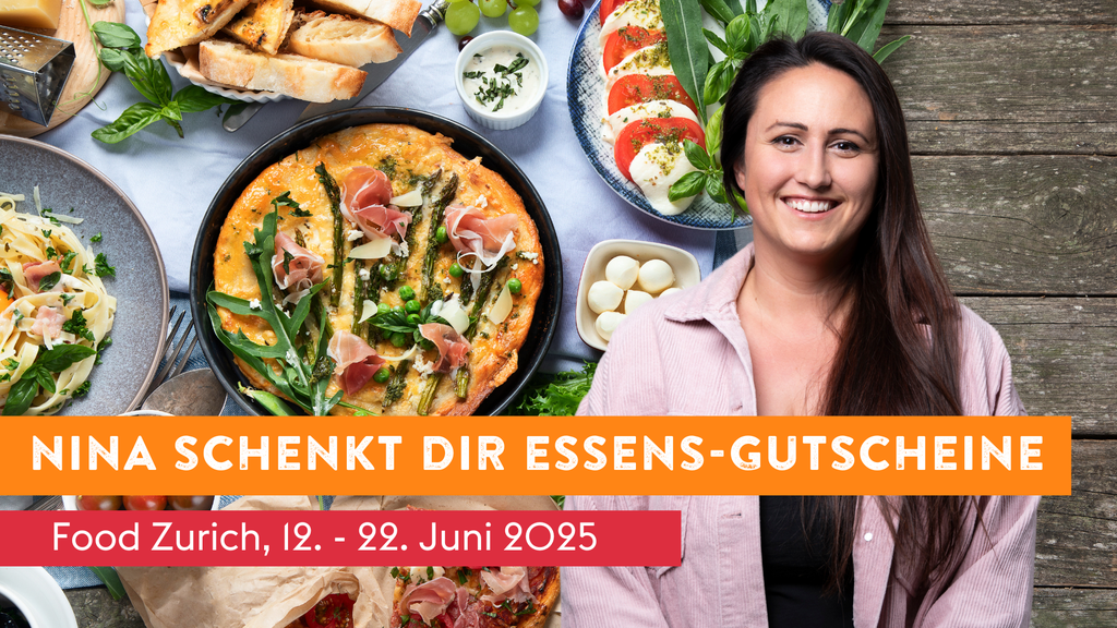 Hole dir Gutscheine für die Food Zurich