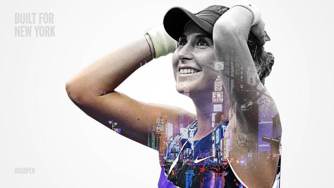 Belinda Bencic an den US-Open im Halbfinal