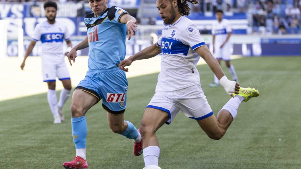 In der Saison 2024/25 stand Koba Koindredi (rechts) bereits einmal bei Lausanne-Sport unter Vertrag