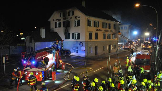 7 Verletzte bei Brand in Laufenburg